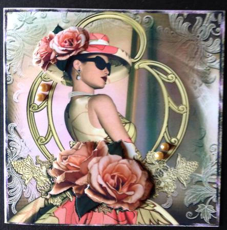 Lady & Vintage Roses by Gitte Jensen