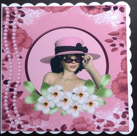 Plumeria 4 Cut-outs by Gitte Jensen