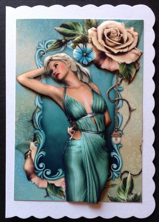 The Muse Card Front by Gitte Jensen