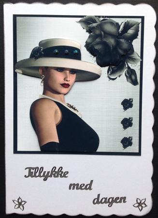 Black N White Beauty by Gitte Jensen