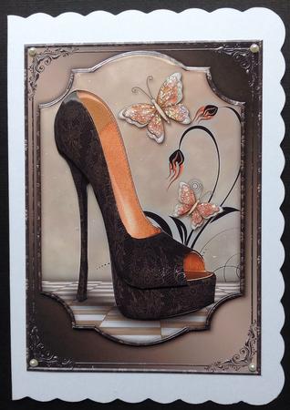 The Eccentric Black Shoe by Gitte Jensen