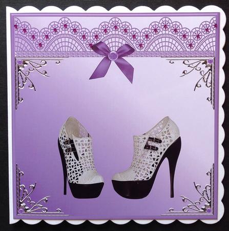 Cu 4 Lace Trim Mats with Bows by Gitte Jensen