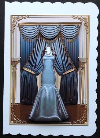 The Sapphire Evening Gown by Gitte Jensen