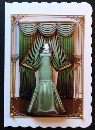 The Emerald Evening Gown by Gitte Jensen