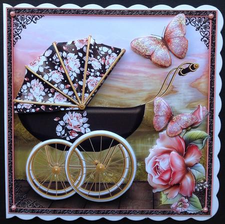 Baby Pink Heather Fields Topper by Gitte Jensen