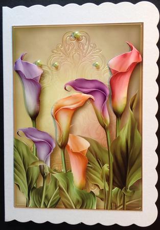 Gorgeous Lilies Quick Topper by Gitte Jensen