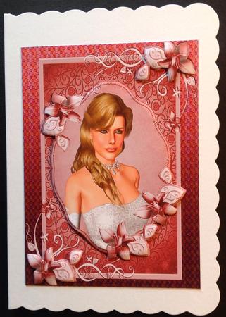 Portrait of a Lady for Birthday or Any Occasion by Gitte Jensen