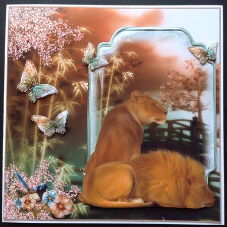 Beautiful Pride Card Front Kit by Gitte Jensen
