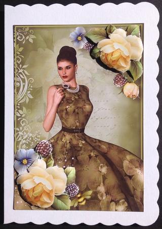 Vintage Beauty with Soft Yellow Roses by Gitte Jensen