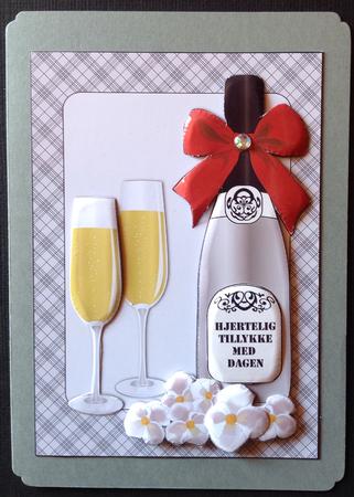 White Flowers & Bubbly by Gitte Jensen
