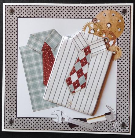 Black Dotty Colours2 Scrapbooking 8 Paper Kit by Gitte Jensen