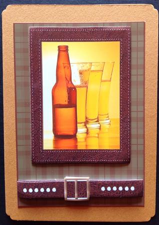 Beer and Leather Version 2 by Gitte Jensen