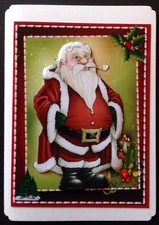 Lovely Jolly Santa Clause by Gitte Jensen