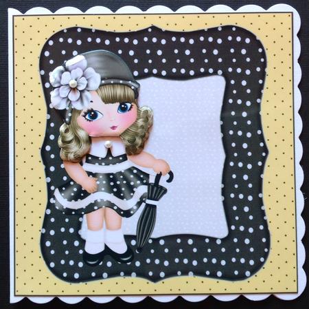 Black and White Pop Princess 3 to 5 Years by Gitte Jensen
