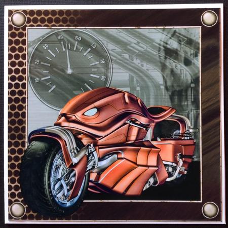 Motorbike Race 2 by Gitte Jensen