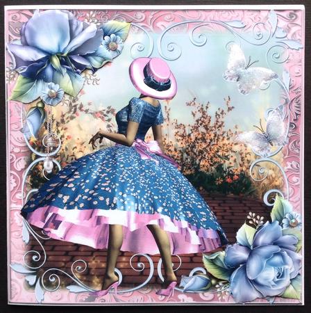 Gorgeous Retro Cherry Blossom Dress by Gitte Jensen
