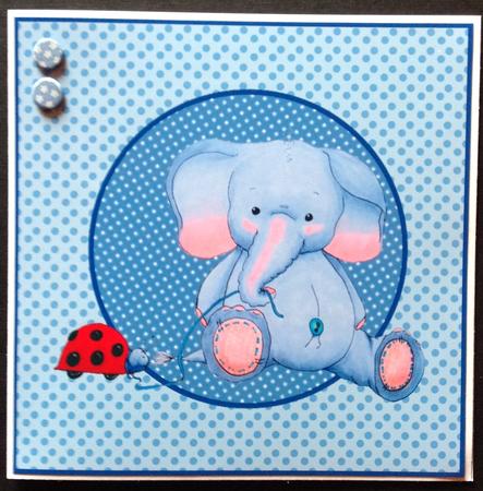 Turquoise Shades 2 Polka Dots Background by Gitte Jensen
