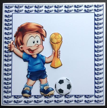Footballs & Football Boots 3D Decoupage Designs by Gitte Jensen