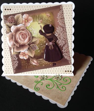 In an English Country Garden Vintage 1950's Style by Gitte Jensen