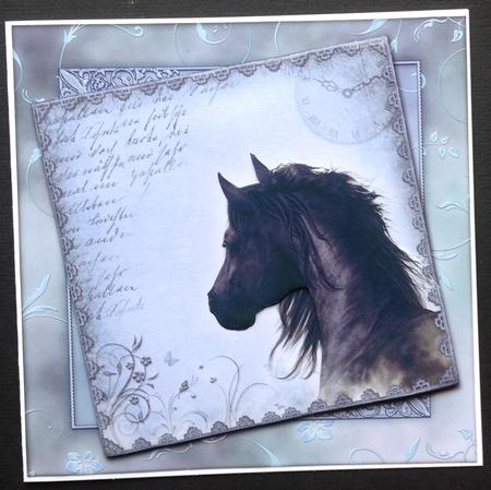 Midnight Horse Mini Kit by Gitte Jensen