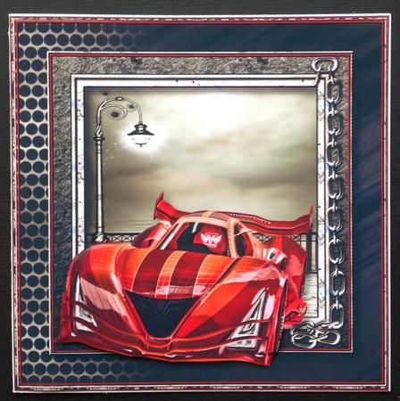 Red Racing Car by Gitte Jensen