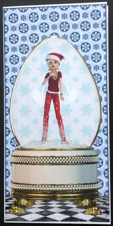 Snowglobe Kit #7 by Gitte Jensen