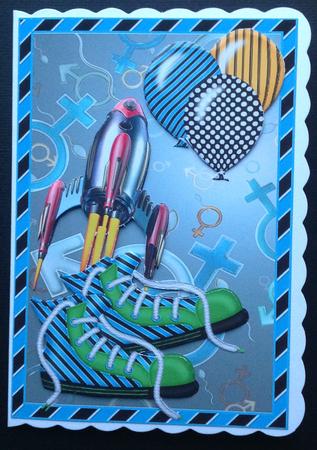 Retro Rockets by Gitte Jensen