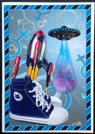 8 Flying Saucers by Gitte Jensen