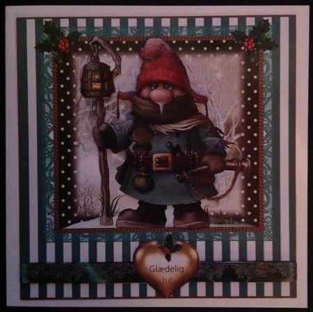 Frosty Wishes Card Front Kit by Gitte Jensen