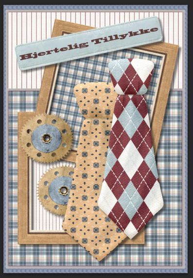 Male Card So Lucky -  by Gitte Jensen