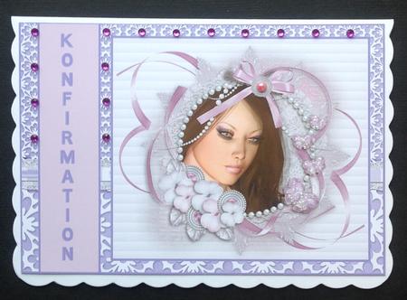 Pretty Lilac Lady by Gitte Jensen