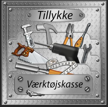Birthday DIY Toolbox Quick Cut & Fold Card by Gitte Jensen