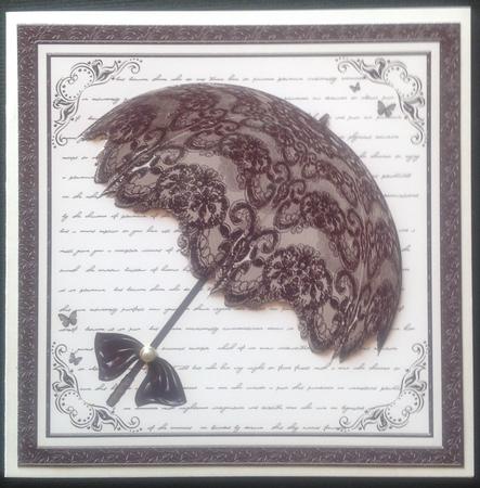 Black Parasol by Gitte Jensen