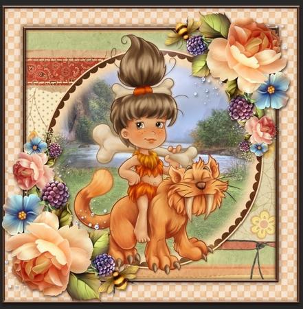 Prehistoric Princess by Gitte Jensen