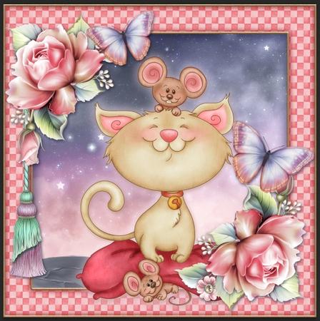 Purrfect Friends by Gitte Jensen