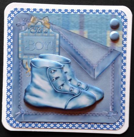 Baby Boy Booties by Gitte Jensen