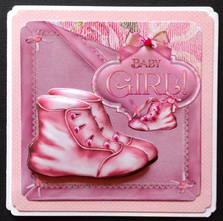 Baby Girl Booties by Gitte Jensen