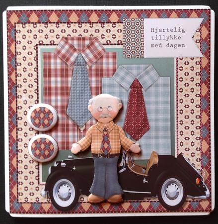 Male Card Special Grandpa by Gitte Jensen