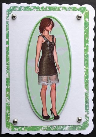 Rainbow Glitter A4 Background by Gitte Jensen