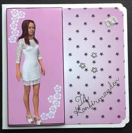 6x6 Background Paper - Stars by Gitte Jensen