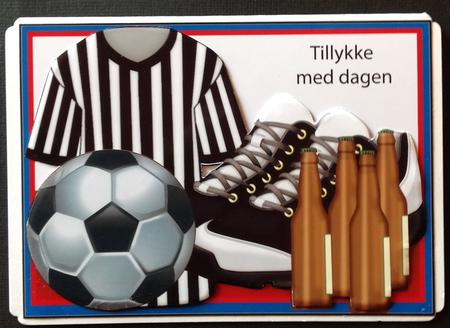Football and Beer 3 by Gitte Jensen