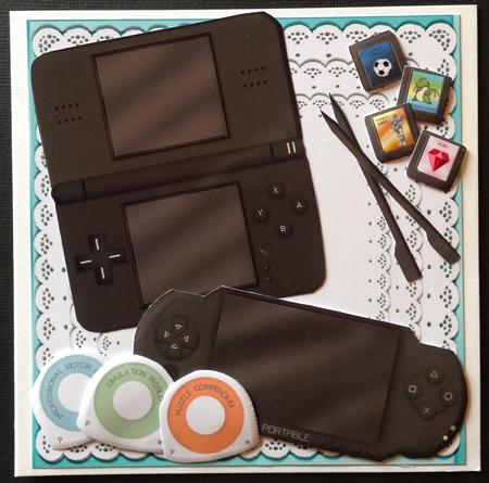 Game Night Toppers (large) by Gitte Jensen