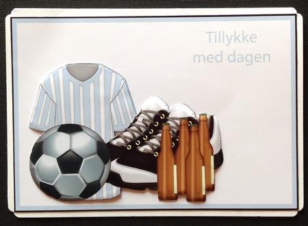 Football and Beer 4 by Gitte Jensen
