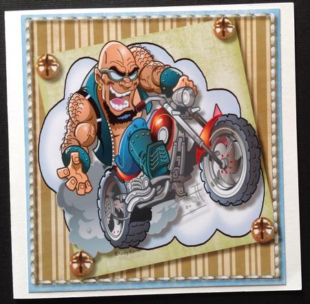 Chico's Chopper, Burning Up the Rubber by Gitte Jensen