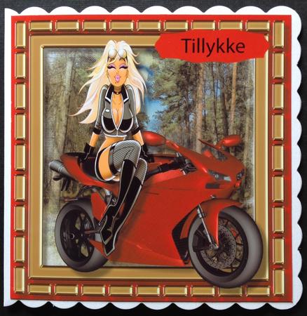 Sexy , Ducatie Rider by Gitte Jensen