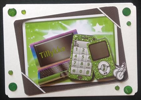 Girls Green Gadgets & Mobile, Laptop, Mp3 Player by Gitte Jensen