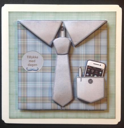 Blue Tie Guy by Gitte Jensen
