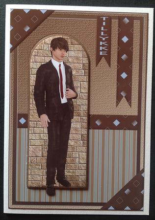 Teen Boy 22 in a Suit by Gitte Jensen