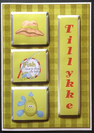 Fish Come to Those Who Bait - Father's Day by Gitte Jensen