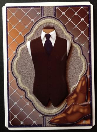 Male Card Gentleman by Gitte Jensen